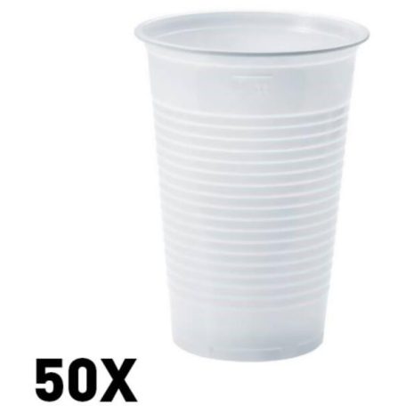 XTE T Pohár PP Fehér 3dl (4g) /50/