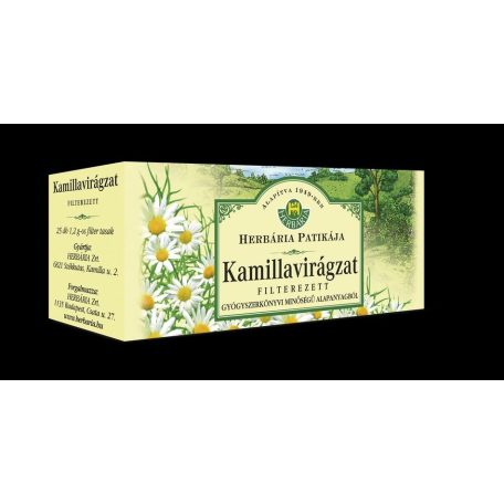 Herbária filt. gyógynövény tea 25g kamillavirágzat /20/