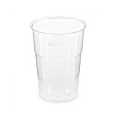 XTE T Pohár műanyag 500ml PP víztiszta (6,75g) /50/