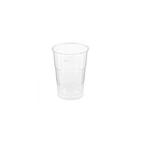 XTE T Pohár műanyag 500ml PP víztiszta (6,75g) /50/