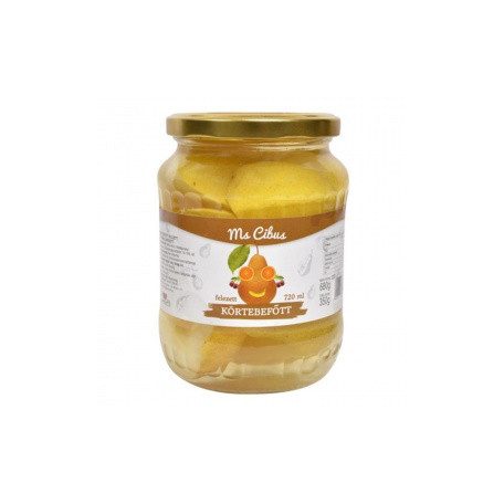 Cibus Körte befőtt felezett 720ml /8/