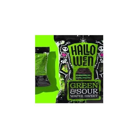 Pergalé HALLOWEEN-Zöld ostya 150g /10/