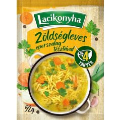   Lacikonyha leves 52g zöldségleves eperszalag tésztával /18/