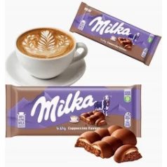 Milka  97g táblás Bubbly Cappuccino /12/