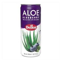 Dellos aloe 240ml Kékáfonya /24/+DRS