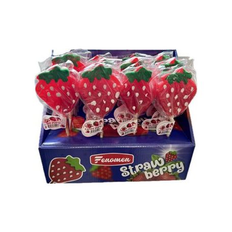 Candy pop's eper ízű nyalóka 38g /24/
