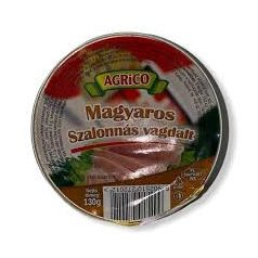 Agrico 130g Magyaros Szalonnás vagdalt /12/