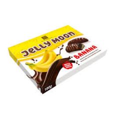 Jelly moon banános zselé desszert 190g /20/