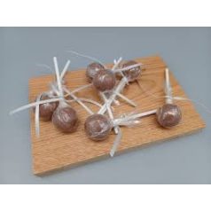 Schoko Salmiak Lolli (új kojak nyalóka) 6*12g /20/