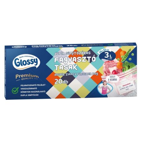 Glossy FAGYASZTÓ tasak 3l/30db