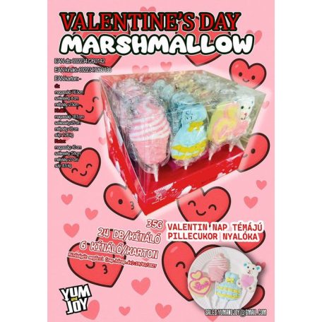 Marshmallow Valentine 35g /24/