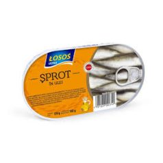 Losos Sprotni olajban 170g /16/