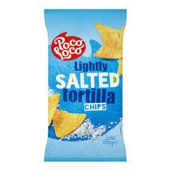 Poco Loco Tortilla chips Sós 200g /22/