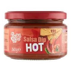 Poco Loco Szósz Salsa Hot 250g /12/