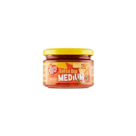 Poco Loco Szósz Salsa Medium 260g /12/