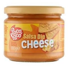 Poco Loco Szósz Pikáns Sajtos Salsa Dip 300g /12/