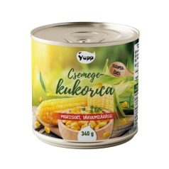 Yupp csemegekukorica 340g szuperédes /12/