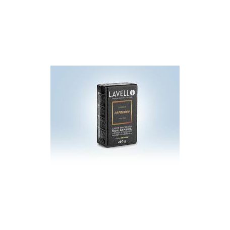 Lavello black espresso őrölt 100% arabica 250g /12/