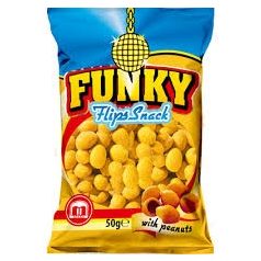 Funky flips snack tésztabundás mogyoró sós 50g /30/