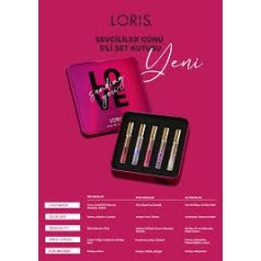 Loris Love Box női parfüm válogatás 5*10ml