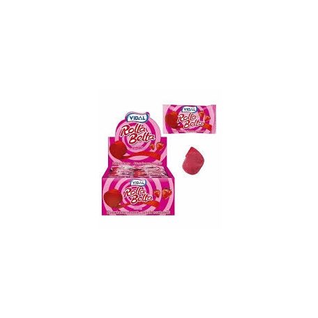 Vidal Rollla strawberry 19g /24/