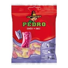 Pedro 80g owls (bagoly) gumicukor /20/