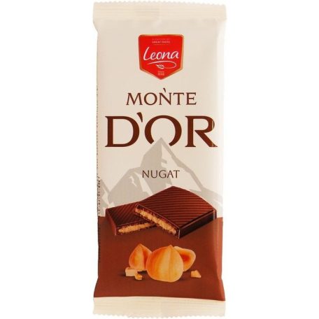 Leona Monte Dor mogyorókr.táblás 90g /21/