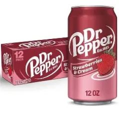 Dr.Pepper Strawberries and Cream 0,355l /12/