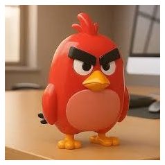 3D 10g Spanilla Angry Birds eper ízű gumicukor /30/