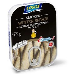 Losos Füstölt Sprotni olajban 110g /17/