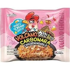 Paldo Volcano Carbonara Chiccken instant tészta 130g /32/