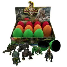 Dino tojás összerakós 3 szín 27*20cm /12/