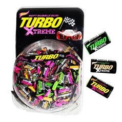 Turbo Xtreme vegyes gyüm.rágógumi 300*4,5g