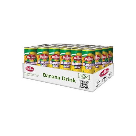 Dellos Fruit Juice-Banán 240ml /24/+DRS