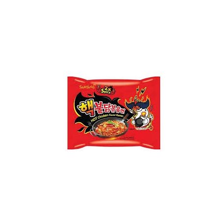 Buldak rámen tészta Piros 140g Duplán Csípős Csirke /40/