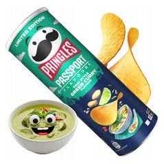 Pringles chips 165g Green curry thai style /19/