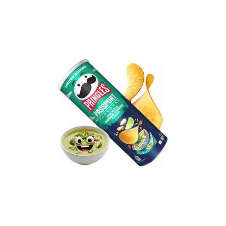 Pringles chips 165g Green curry thai style /19/