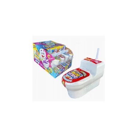 Sour plunger lollipop whith dip tolilette 20g /24/