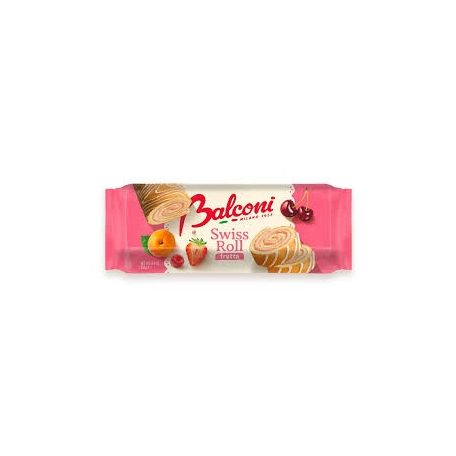 Balconi 250g Swiss Roll gyümölcskrémes tekercs /12/
