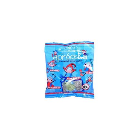 Aprócska cukor mentol mix 80g /28/