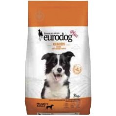 Eurodog 10kg Kutyatáp száraz Kolbász