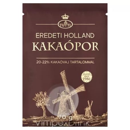 Holland kakaópor 70g Tutti 20-22% /12/