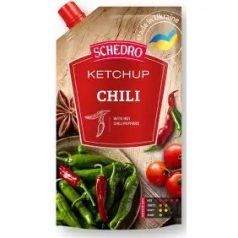 Schedro ketchup 250g Chili /24/