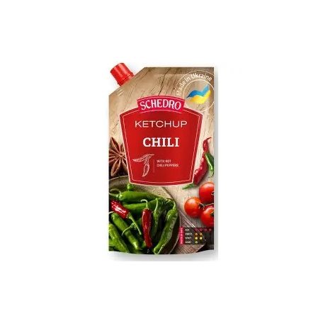 Schedro ketchup 250g Chili /24/