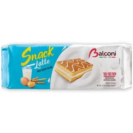 Balconi piskótaszelet 10*28g Snack Latte