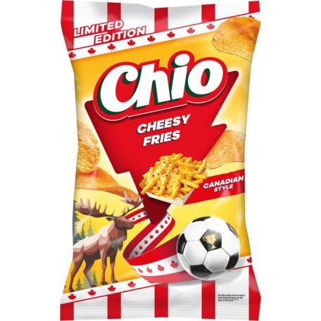 Chio Chips 130g VB. Cheesy Fries Canada /18/