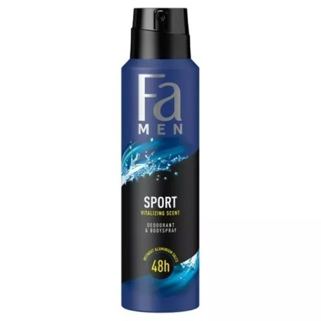 FA dezodor 150ml férfi Sport Energizing fresh /6/