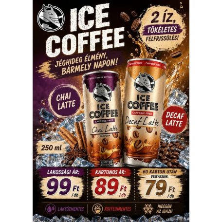 ICE COFFEE Koffeinmentes Latte 250ml /24/