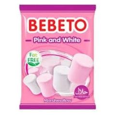 Bebeto Pink&White Marshmallow 60g /12/