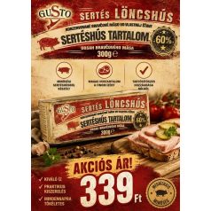 Gusto Sertés Löncshús 300g